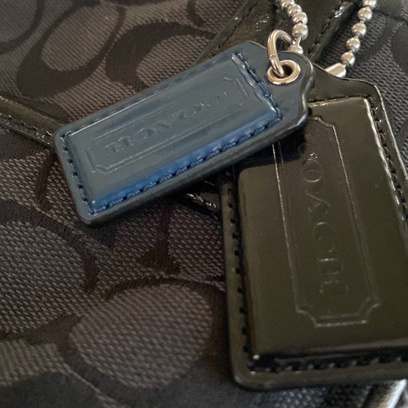 Coach Stripe Python purse - Picture 5 of 5